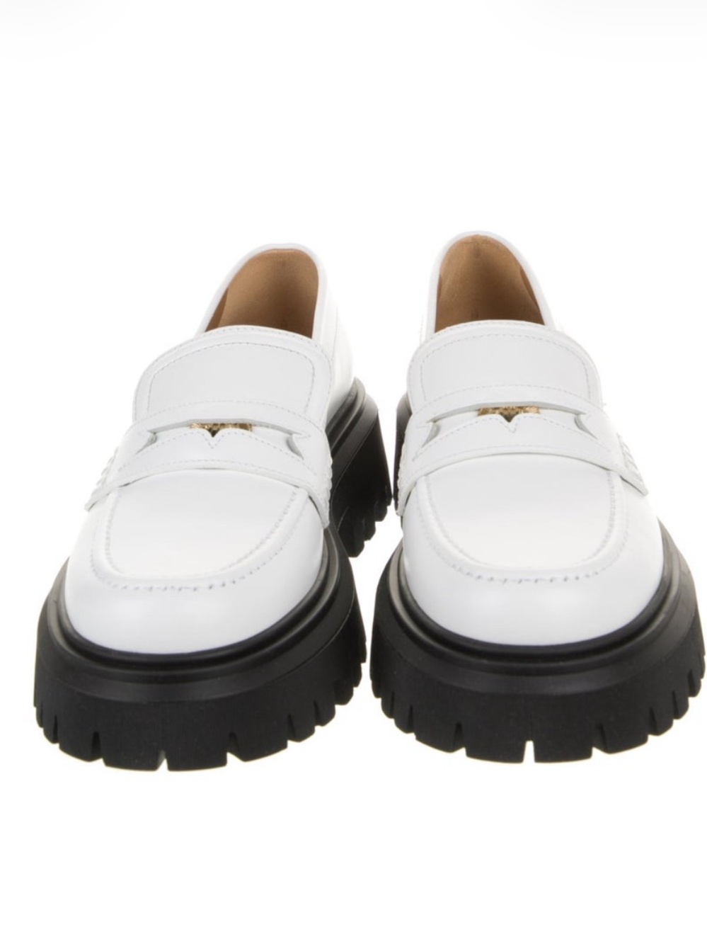 Maje White Loafer Chunky NEW size 39